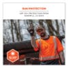 GloWear 8283BK Class 2 Lightweight Performance Hi-Vis T-Shirt, Polyester, X-Large, Orange, Ships in 1-3 Business Days - Image 6