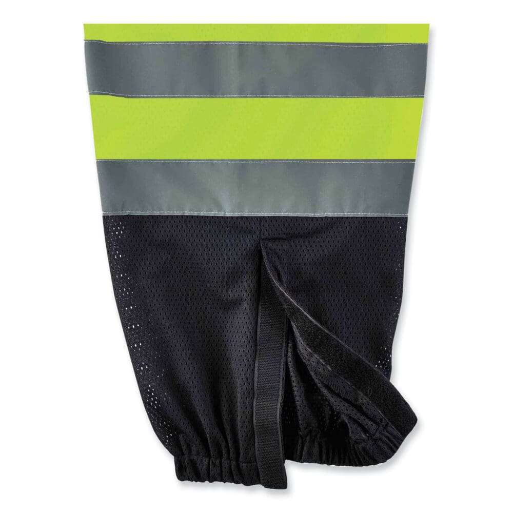 GloWear 8910BK Class E Hi-Vis Pants with Black Bottom, Polyester, Large/X-Large, Lime, Ships in 1-3 Business Days - Image 3