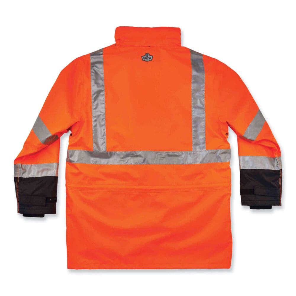 GloWear 8388 Class 3/2 Hi-Vis Thermal Jacket Kit, Small, Orange, Ships in 1-3 Business Days - Image 4