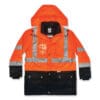 GloWear 8388 Class 3/2 Hi-Vis Thermal Jacket Kit, Medium, Orange, Ships in 1-3 Business Days - Image 4