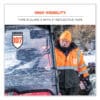 GloWear 8381 Class 3 Hi-Vis 4-in-1 Quilted Bomber Jacket, Orange, 2X-Large, Ships in 1-3 Business Days - Image 4