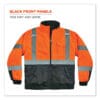 GloWear 8377 Class 3 Hi-Vis Quilted Bomber Jacket, Orange, X-Large, Ships in 1-3 Business Days - Image 5