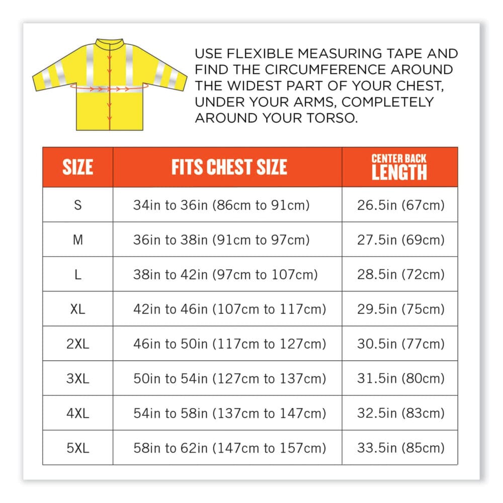 GloWear 8377 Class 3 Hi-Vis Quilted Bomber Jacket, Lime, 3X-Large, Ships in 1-3 Business Days - Image 6