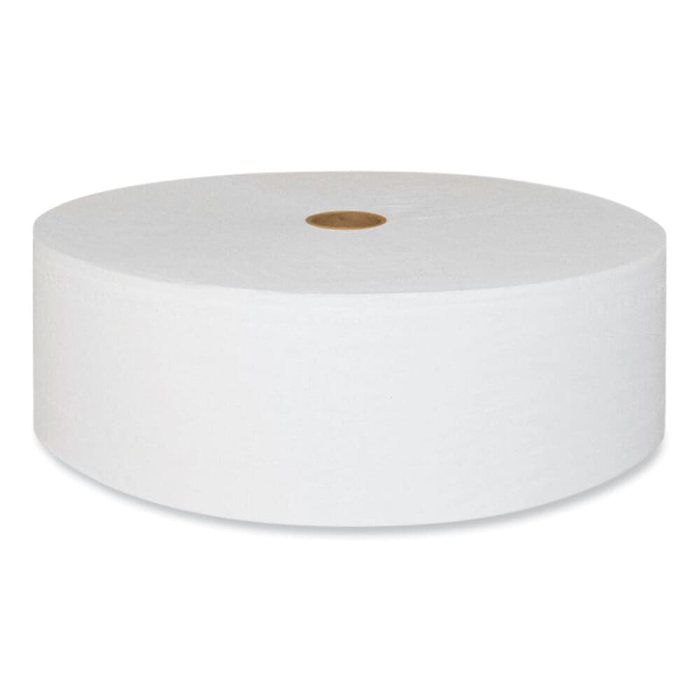 Small Core Bath Tissue, Septic Safe, 2-Ply, White, 1,200 Sheets/Roll, 12 Rolls/Carton - Image 3