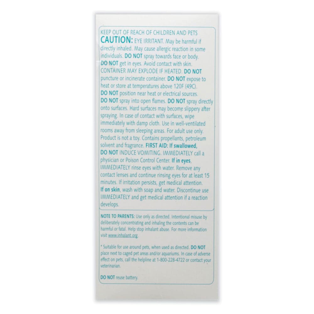 Pet Odor Neutralization Automatic Spray Starter Kit, 6 x 2.25 x 7.75, White/Gray, 4/Carton - Image 4