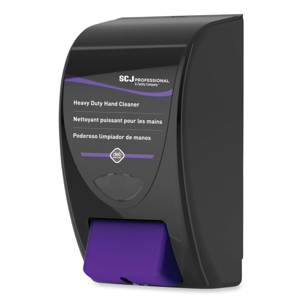 Cleanse Heavy 2 Liter Dispenser, 2 L, 6.37 x 5.47 x 11.37, Black, 8/Carton - Image 2