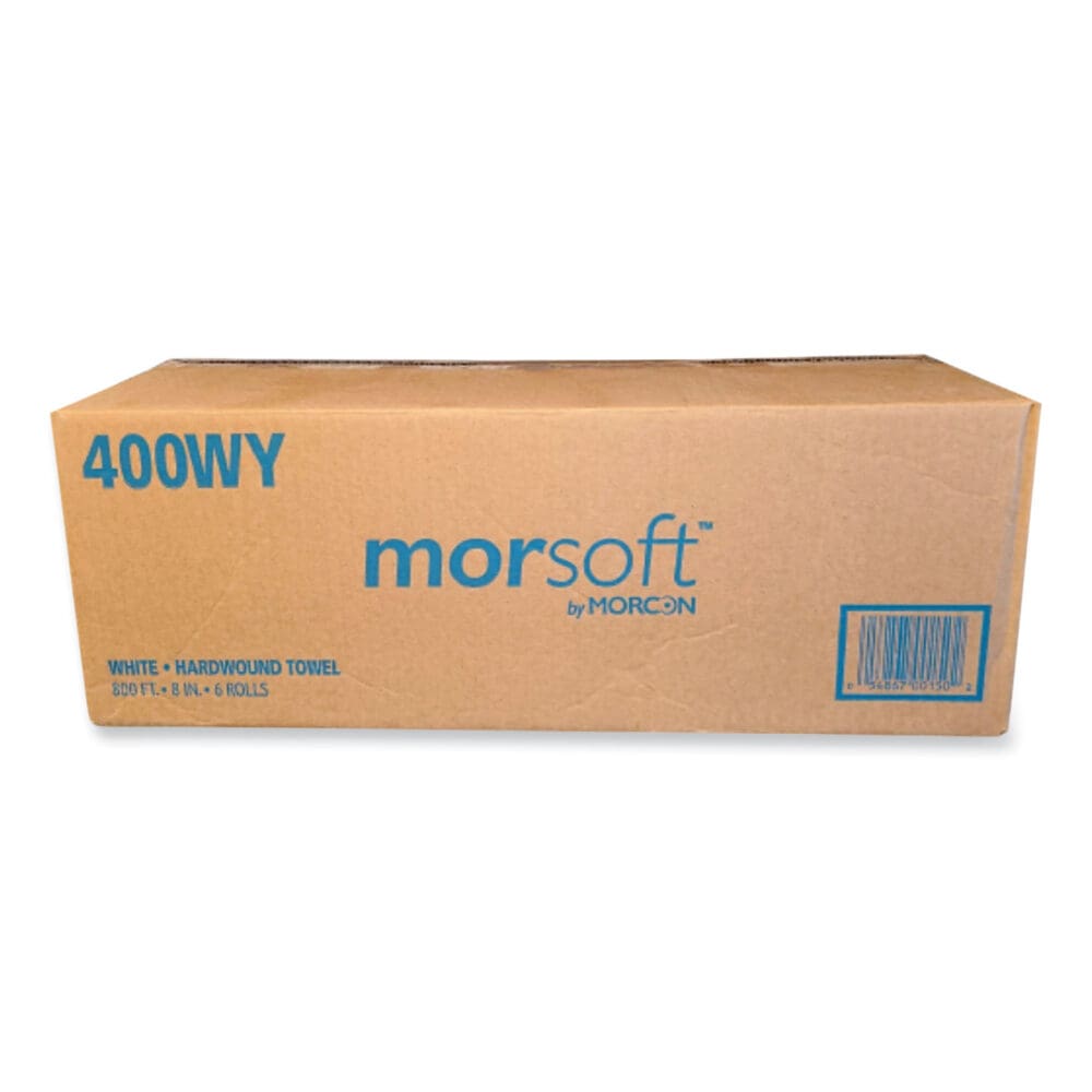 Morsoft Controlled Towels, Y-Notch, 1-Ply, 8" x 800 ft, White, 6 Rolls/Carton - Image 4