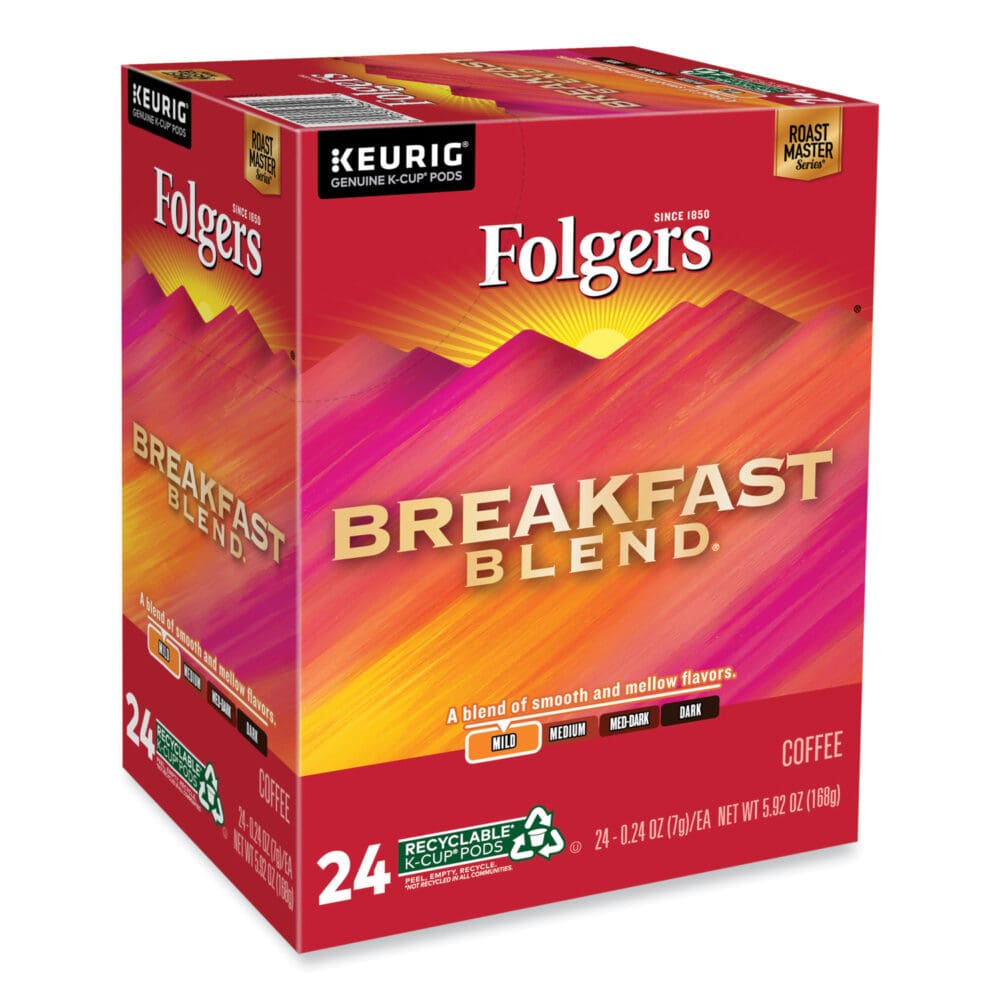 Breakfast Blend Coffee K-Cups, 24/Box - Image 3