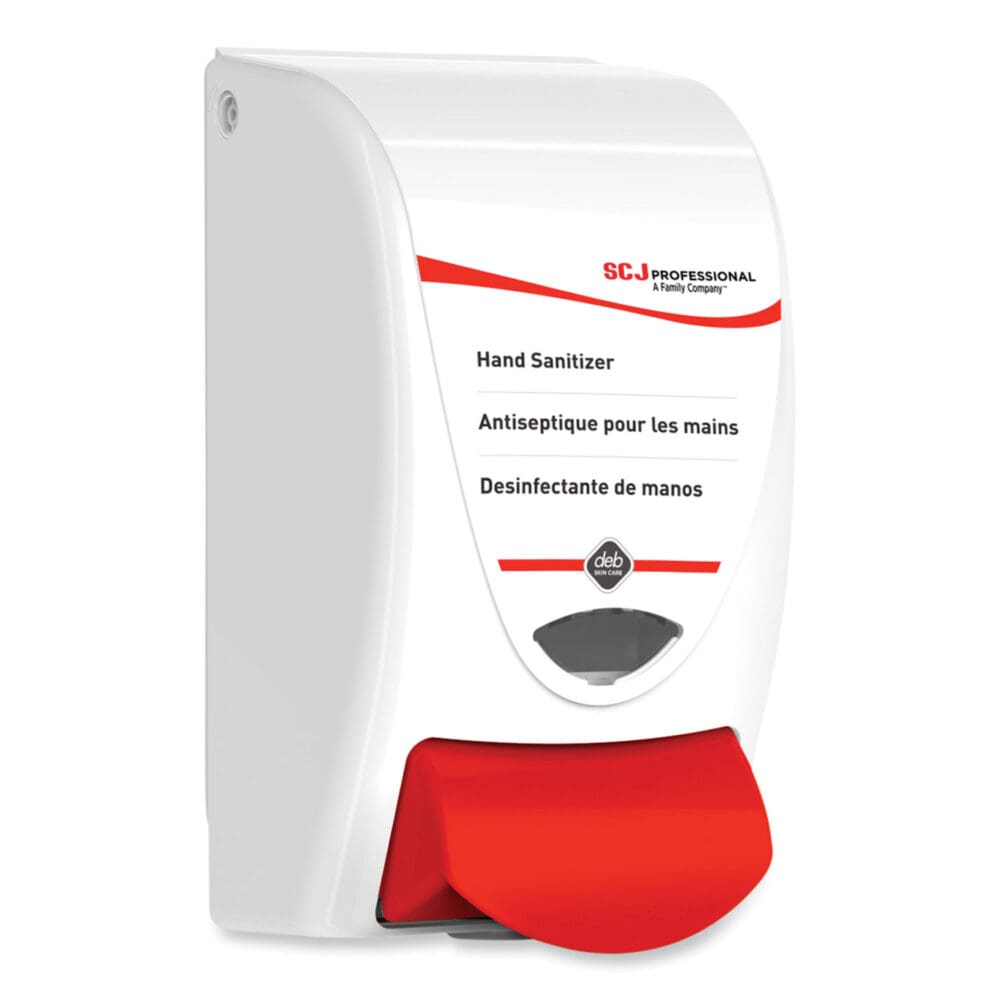 Sanitizer Dispenser, 1 L, 4.92 x 4.6 x 9.25, White, 15/Carton - Image 3