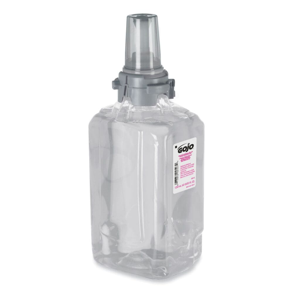 Antibacterial Foam Hand Wash Refill, For ADX-12 Dispenser, Plum Scent, 1,250 mL Refill, 3/Carton - Image 3