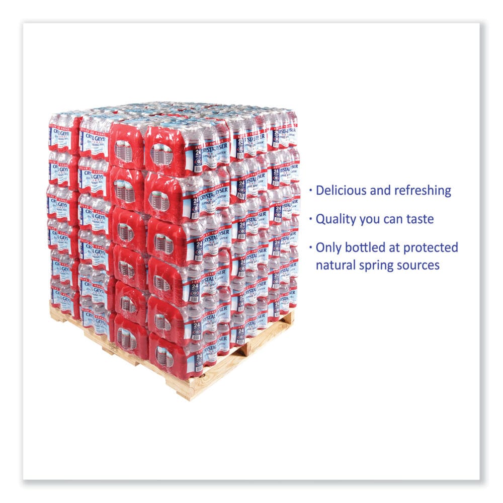 Alpine Spring Water, 16.9 oz Bottle, 24/Carton, 84 Cartons/Pallet - Image 3