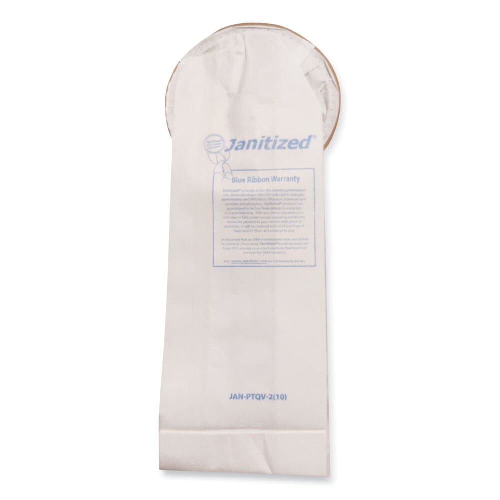 Vacuum Filter Bags Designed to Fit ProTeam 6 qt QuarterVac, 100/Carton - Image 3