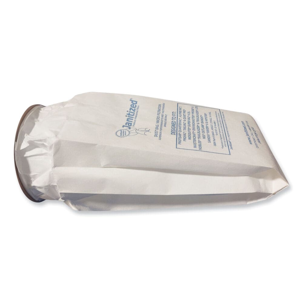 Vacuum Filter Bags Designed to Fit ProTeam 6 qt QuarterVac, 100/Carton - Image 2