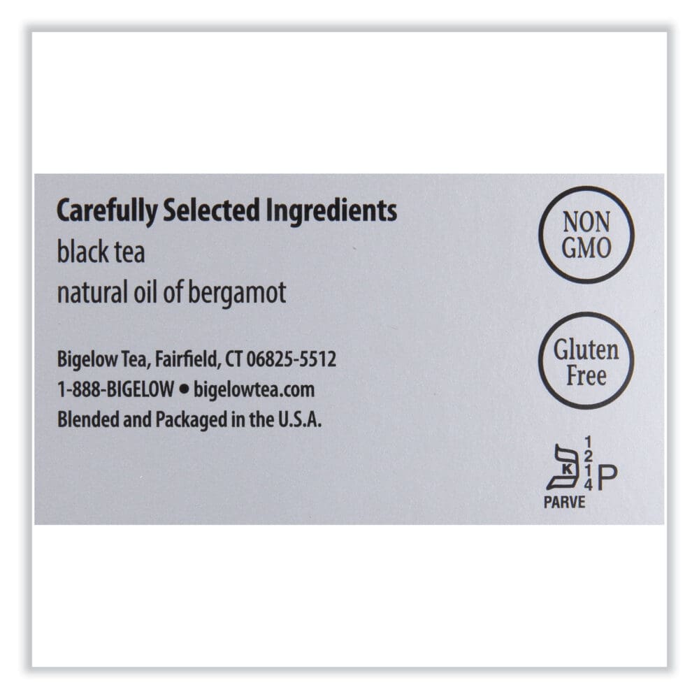 Earl Grey Black Tea, 28/Box - Image 2