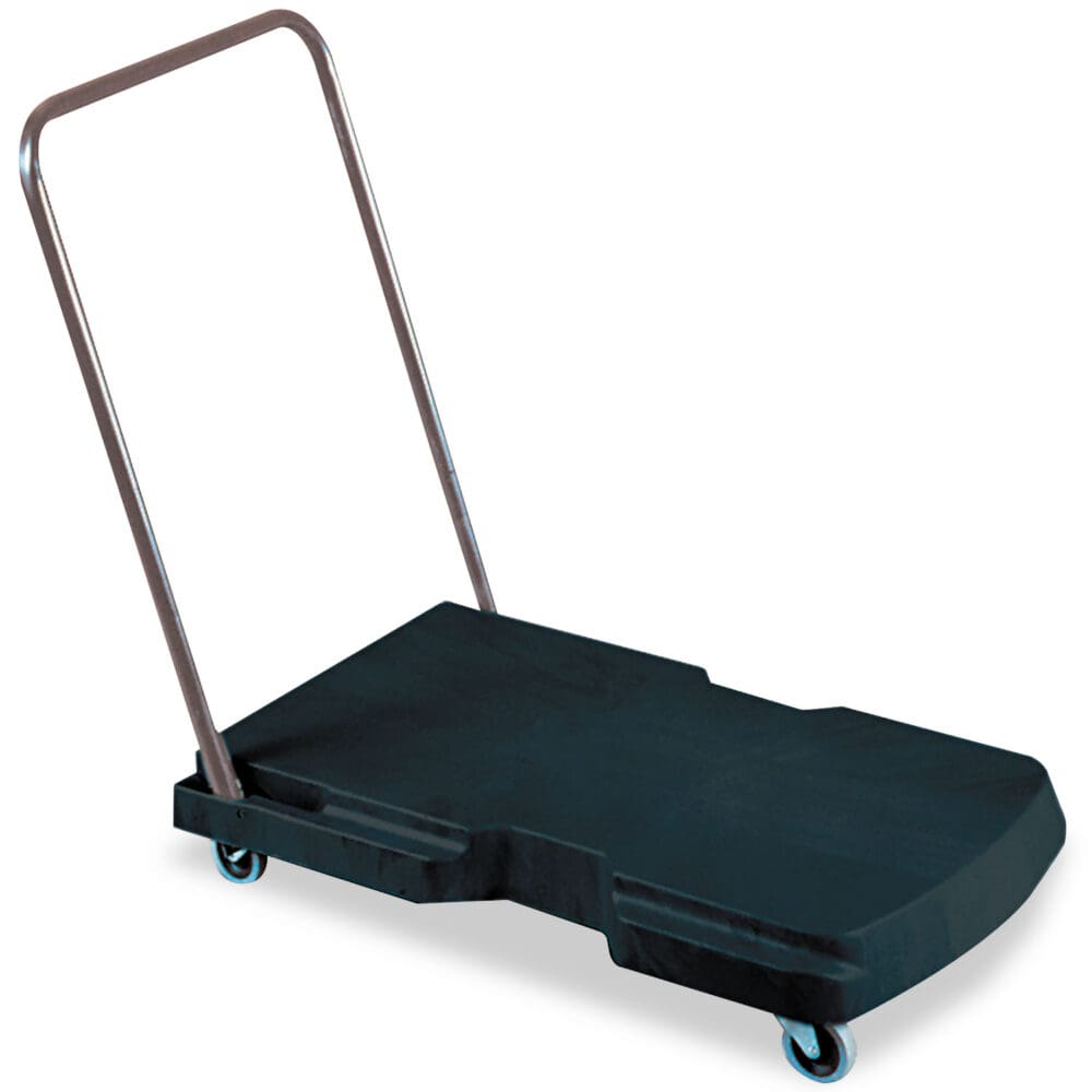 Utility-Duty Home/Office Cart, 250 lb Capacity, 20.5 x 32.5, Platform, Black - Image 5