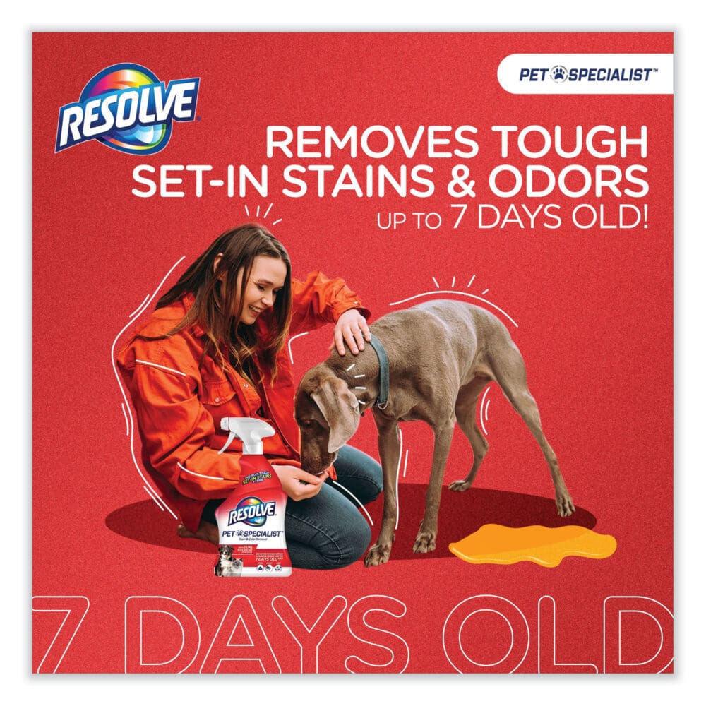 Pet Specialist Stain and Odor Remover, Citrus, 60 oz Refill Pour Bottle, 4/Carton - Image 5