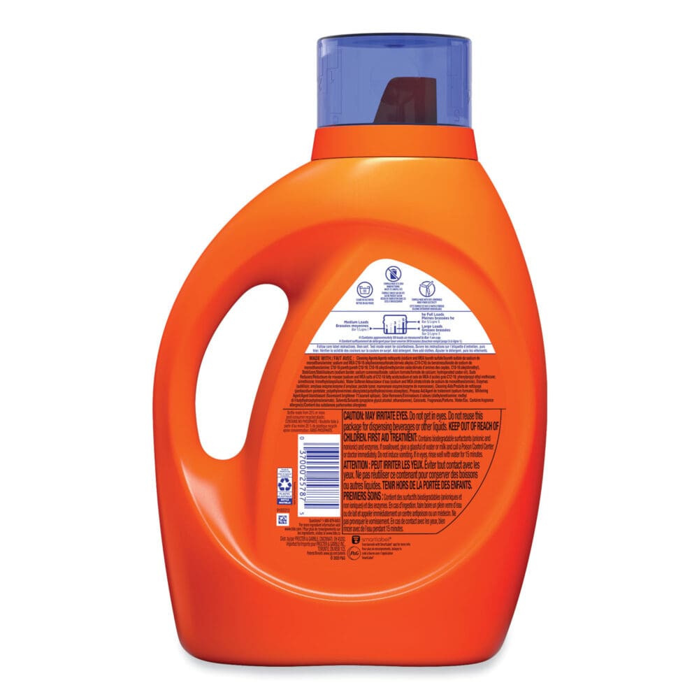 Hygienic Clean Heavy 10x Duty Liquid Laundry Detergent, Original, 92 oz Bottle, 4/Carton - Image 2