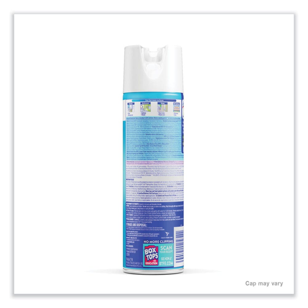 Disinfectant Spray, Crisp Linen, 19 oz Aerosol Spray, 12/Carton - Image 2
