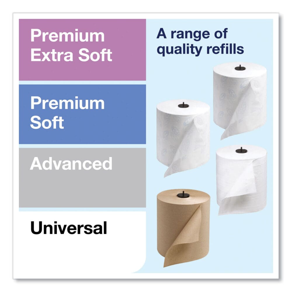 Image Design Matic Hand Towel Roll Dispenser, 13.58 x 8.07 x 15.75, Stainless Steel - Image 2