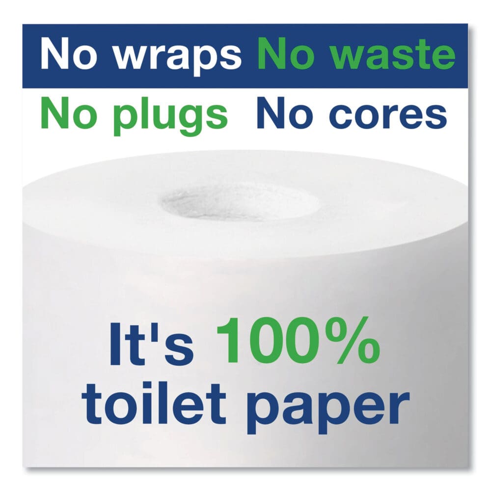 Elevation Coreless High Capacity Bath Tissue Dispenser, 14.17 x 5.08 x 8.23, White - Image 6