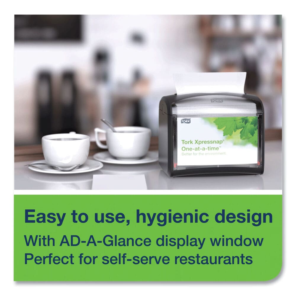 Xpressnap Interfold Dispenser Napkins, 2-Ply, Bag-Pack, 13 x 8.5, Natural, 500/Pack, 12 Packs/Carton - Image 7