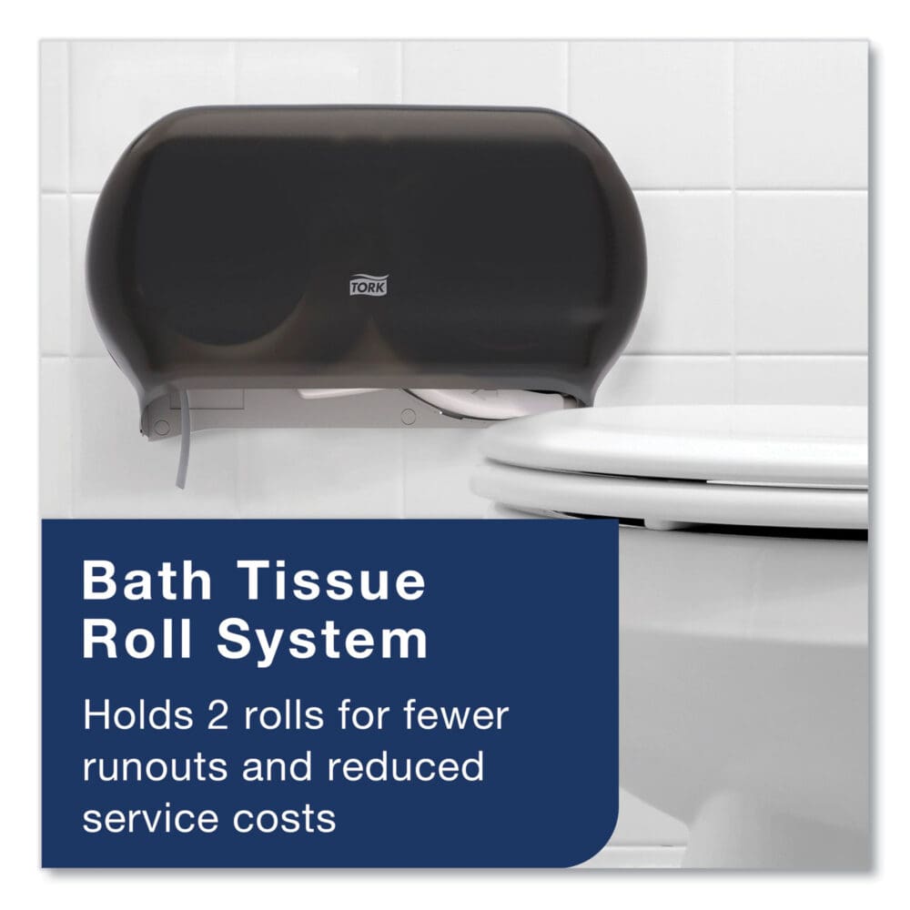 Universal Bath Tissue, Septic Safe, 2-Ply, White, 500 Sheets/Roll, 96 Rolls/Carton - Image 7