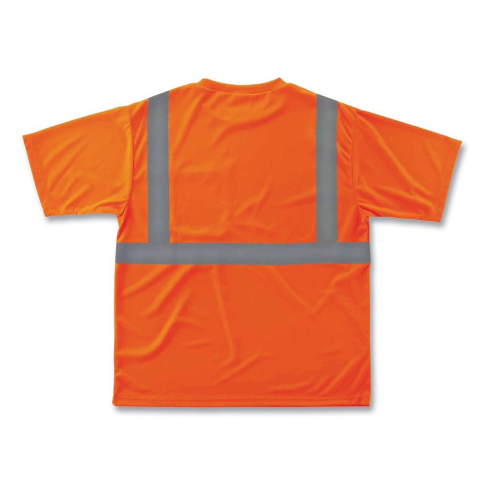 GloWear 8289 Class 2 Hi-Vis T-Shirt, Polyester, Orange, 2X-Large, Ships in 1-3 Business Days - Image 4