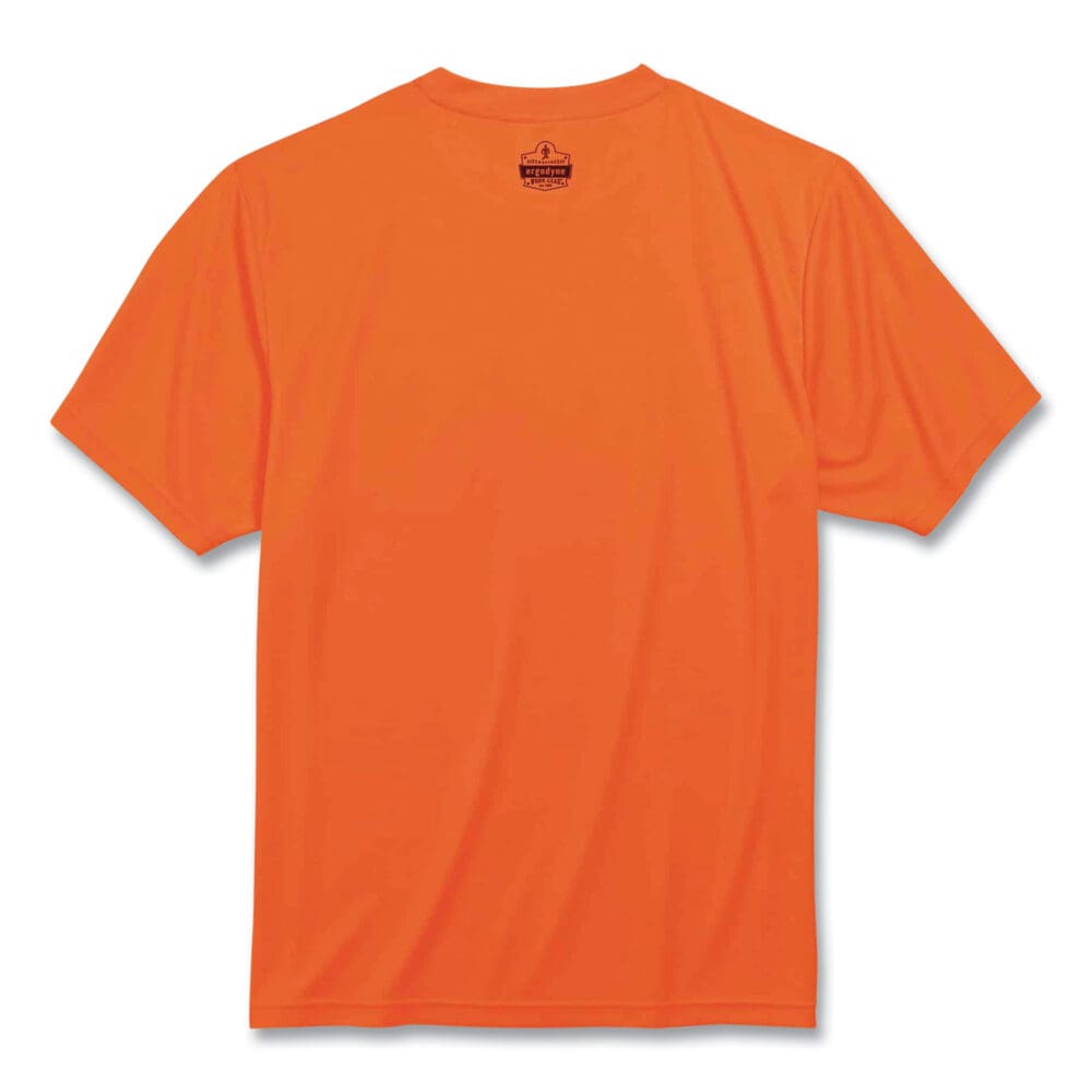 GloWear 8089 Non-Certified Hi-Vis T-Shirt, Polyester, 5X-Large, Orange, Ships in 1-3 Business Days - Image 2