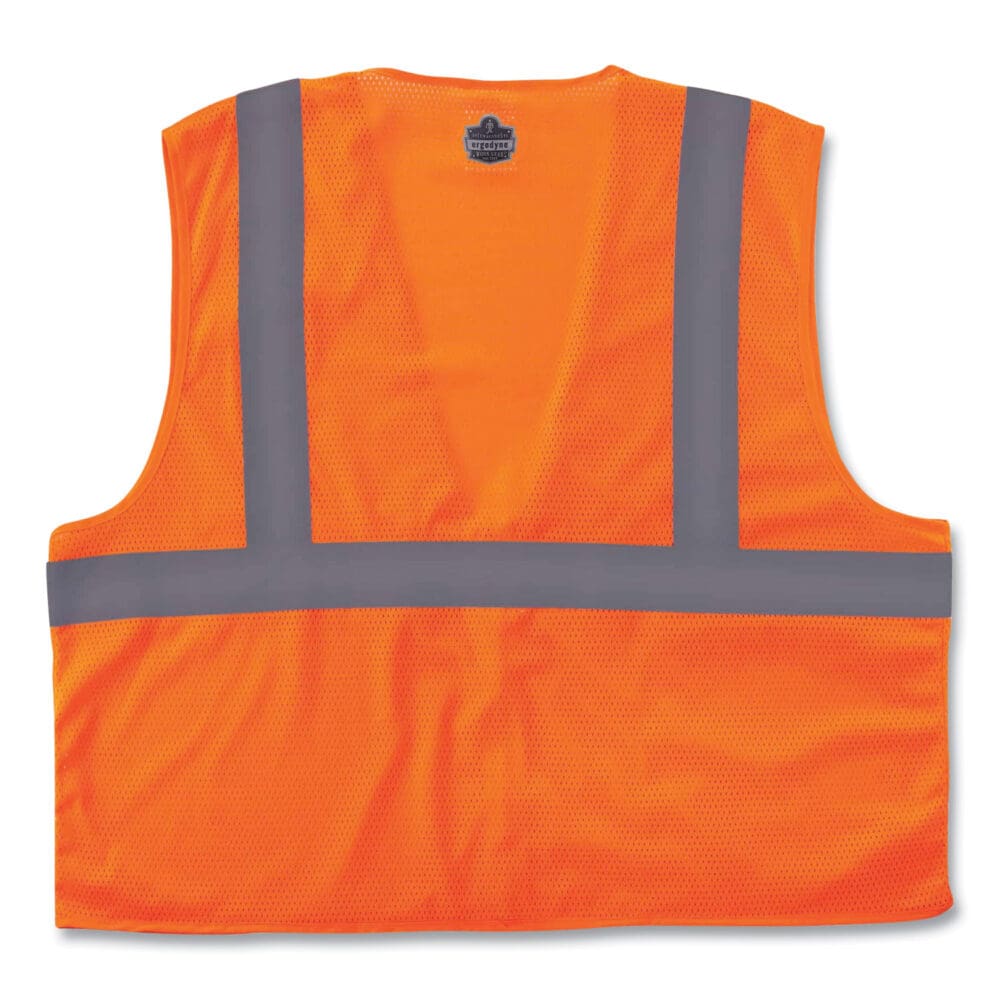 GloWear 8210Z Class 2 Economy Mesh Vest, Polyester, Orange, 2X-Large/3X-Large, Ships in 1-3 Business Days - Image 3
