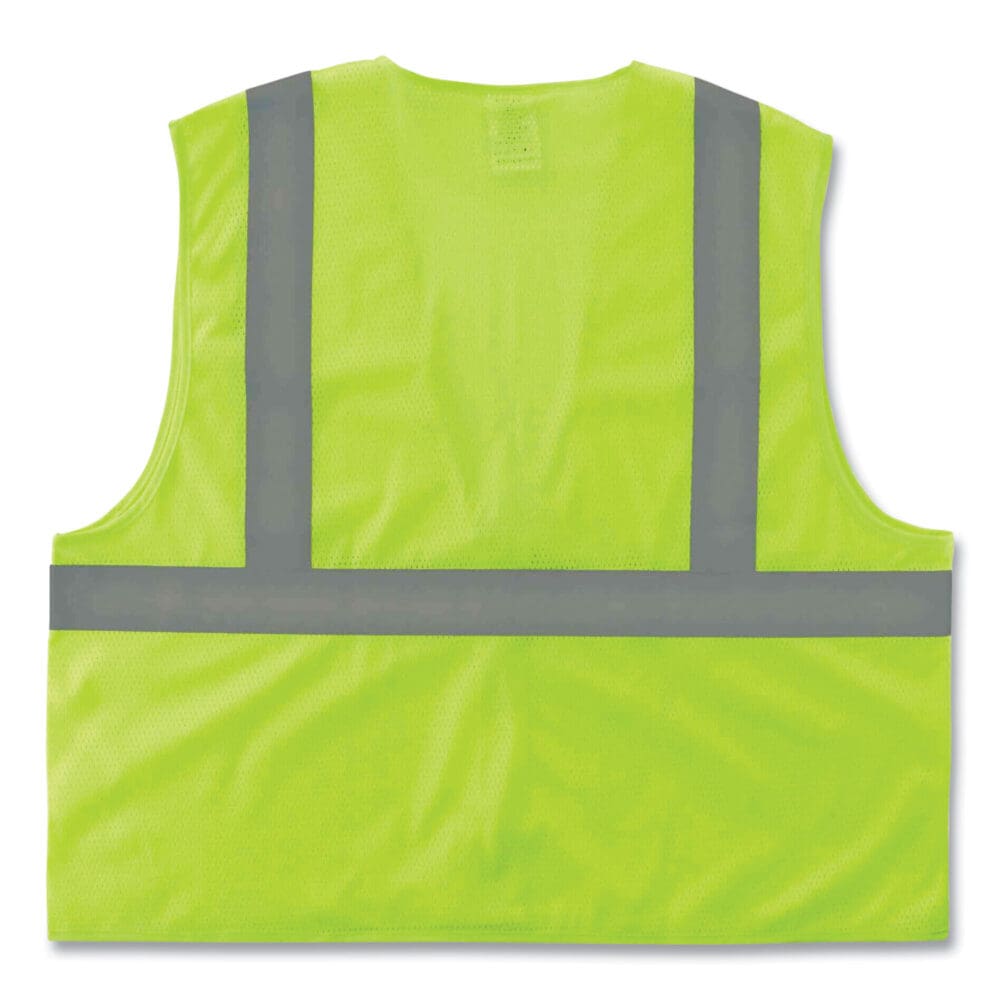 GloWear 8205Z Class 2 Super Economy Mesh Vest, Polyester, Lime, 2X-Large/3X-Large, Ships in 1-3 Business Days - Image 2