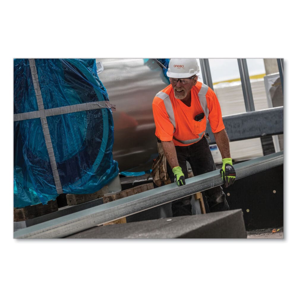 GloWear 8289 Class 2 Hi-Vis T-Shirt, Polyester, Orange, 3X-Large, Ships in 1-3 Business Days - Image 2