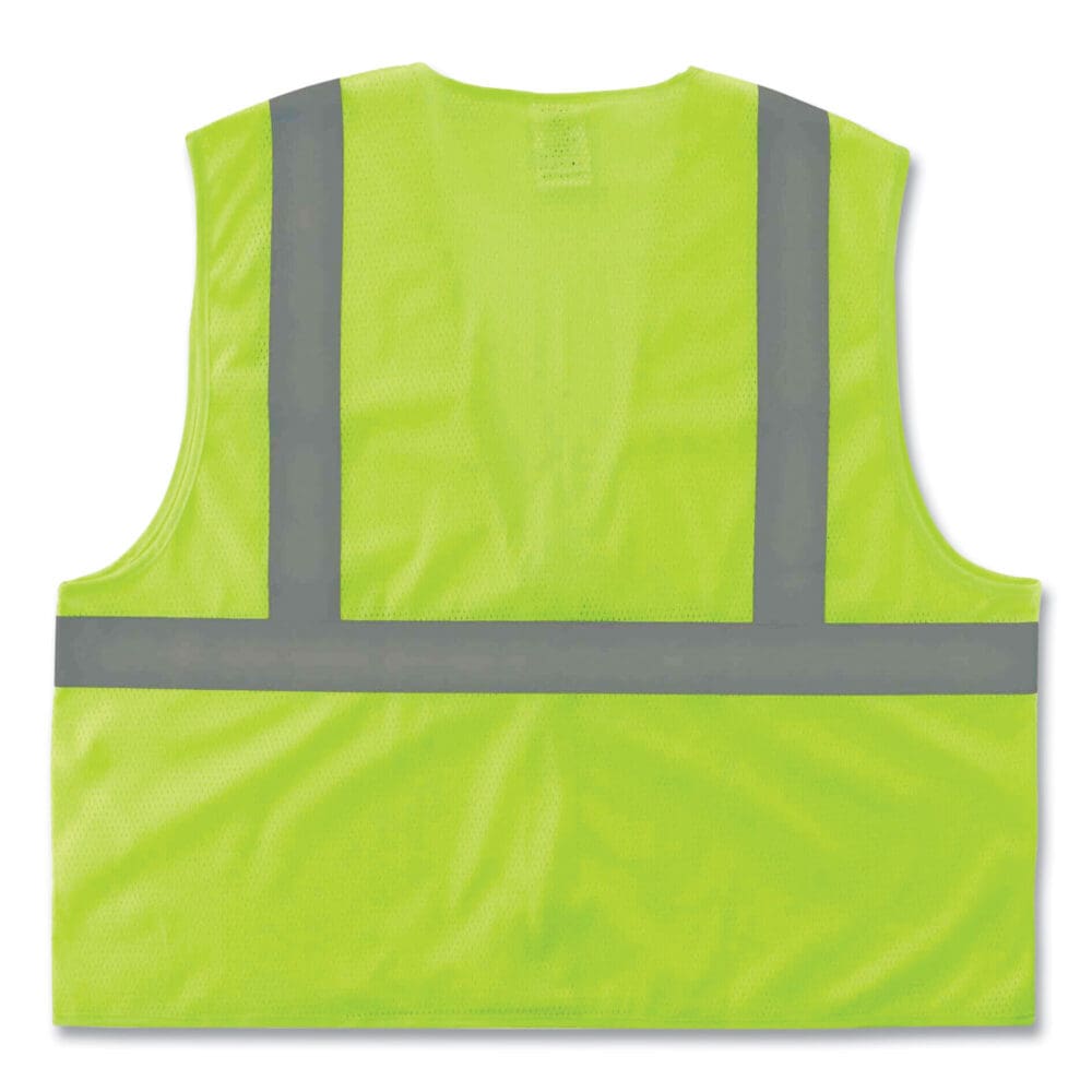 GloWear 8205Z Class 2 Super Economy Mesh Vest, Polyester, Lime, 4X-Large/5X-Large, Ships in 1-3 Business Days - Image 4