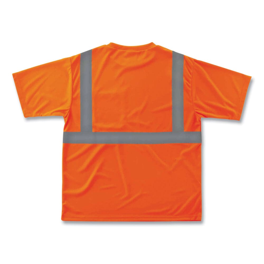GloWear 8289 Class 2 Hi-Vis T-Shirt, Polyester, Orange, Large, Ships in 1-3 Business Days - Image 3