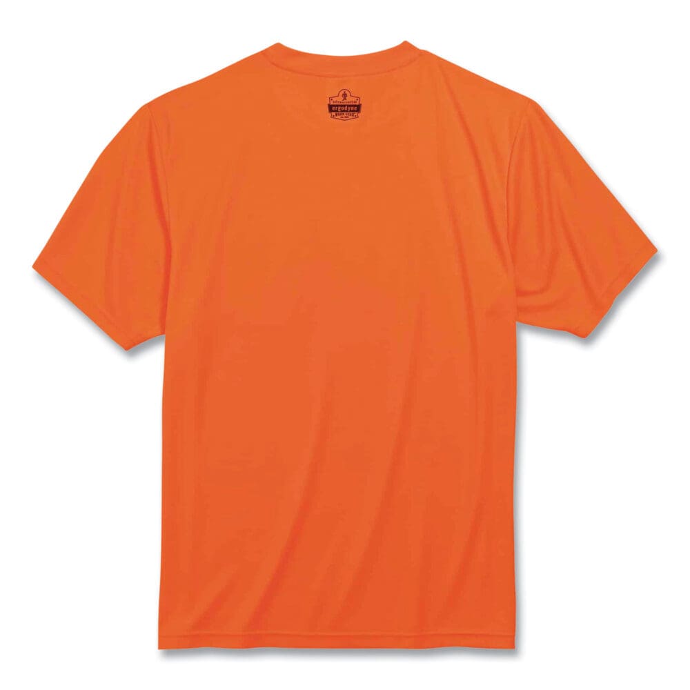 GloWear 8089 Non-Certified Hi-Vis T-Shirt, Polyester, Large, Orange, Ships in 1-3 Business Days - Image 3