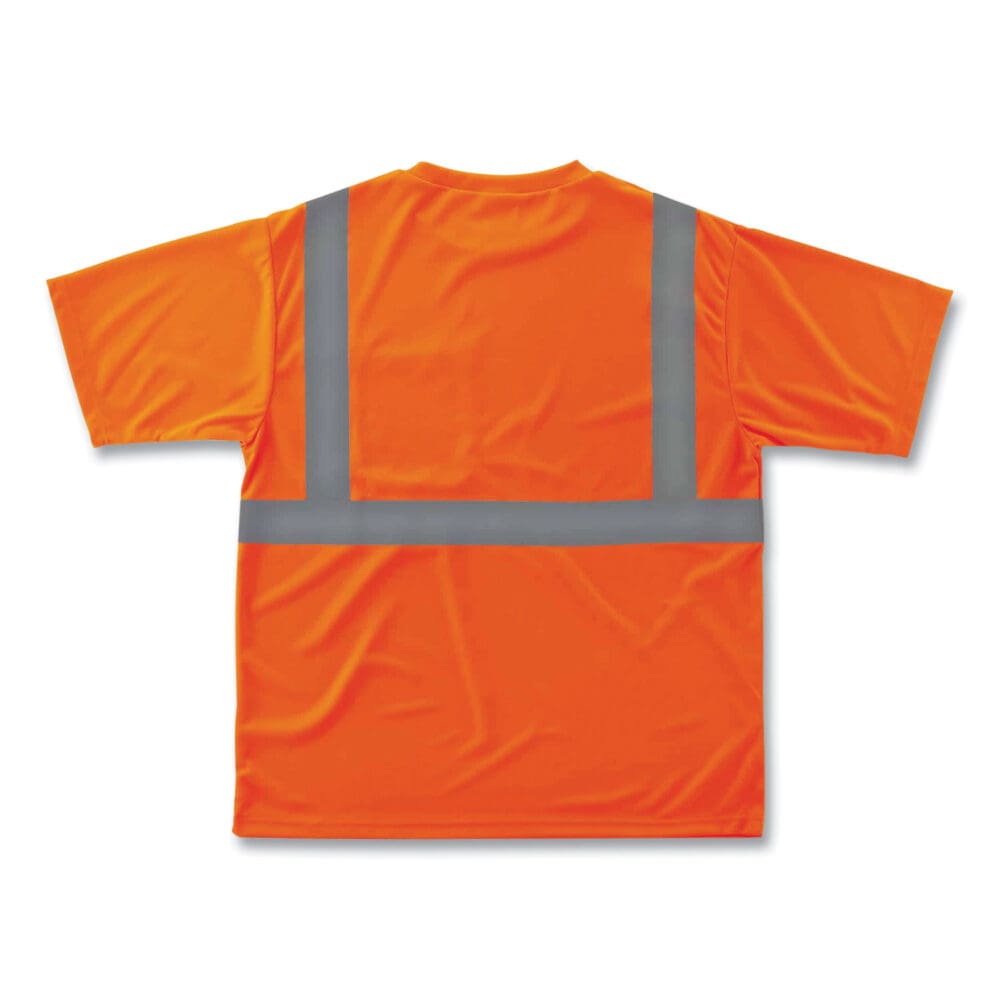 GloWear 8289 Class 2 Hi-Vis T-Shirt, Polyester, Orange, 3X-Large, Ships in 1-3 Business Days - Image 3