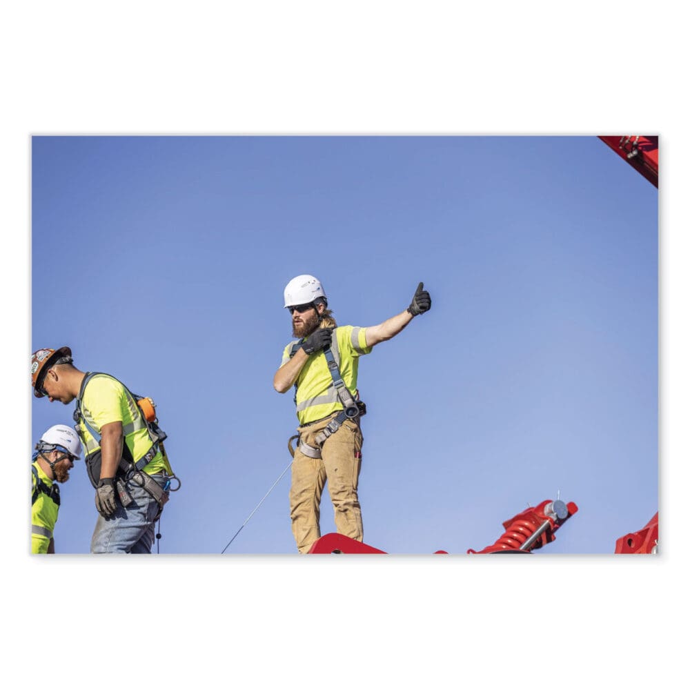GloWear 8289 Class 2 Hi-Vis T-Shirt, Polyester, Lime, Small, Ships in 1-3 Business Days - Image 3