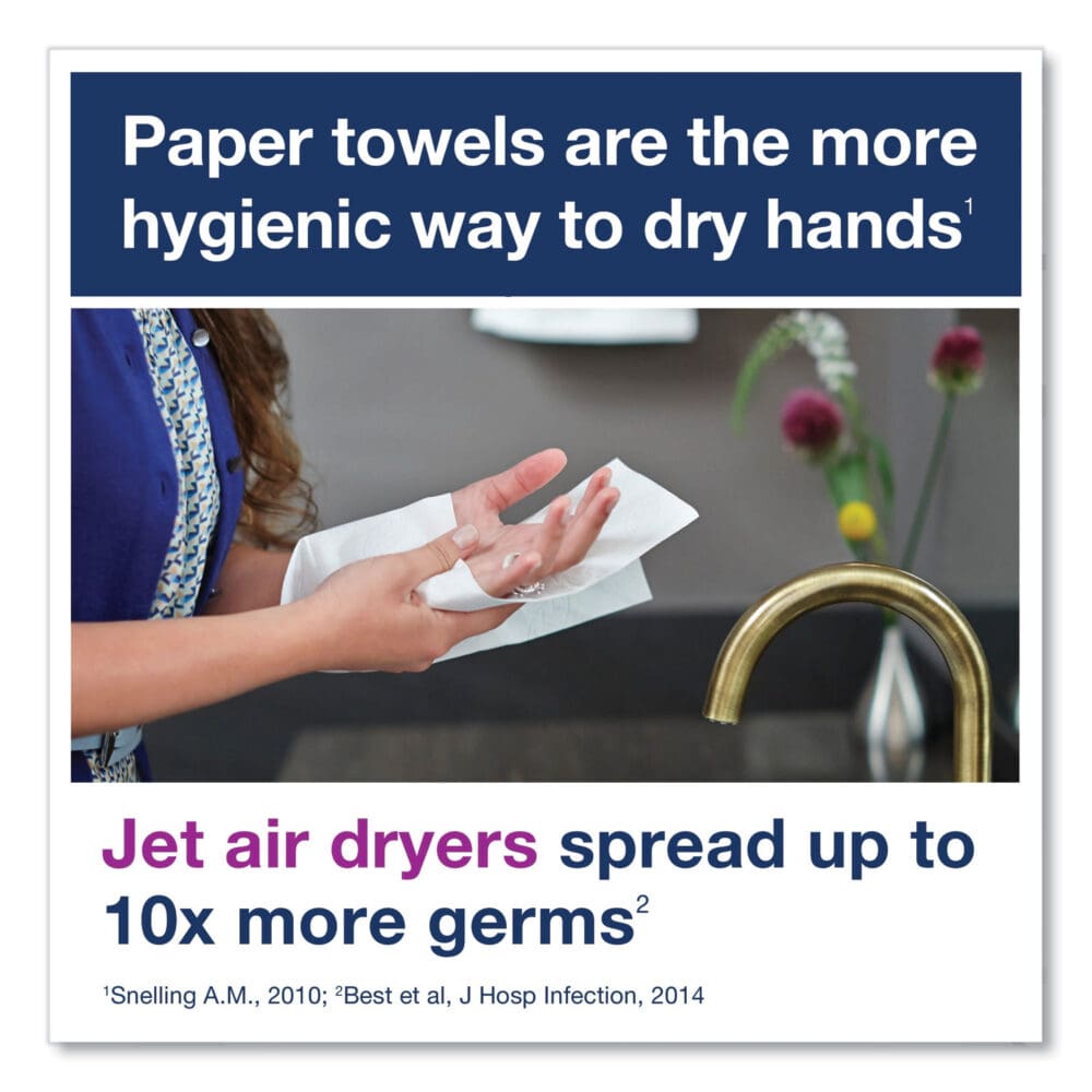 Matic Hardwound Roll Towel, 1-Ply, 7.7" x 700 ft, Natural, 857/Roll, 6 Rolls/Carton - Image 4