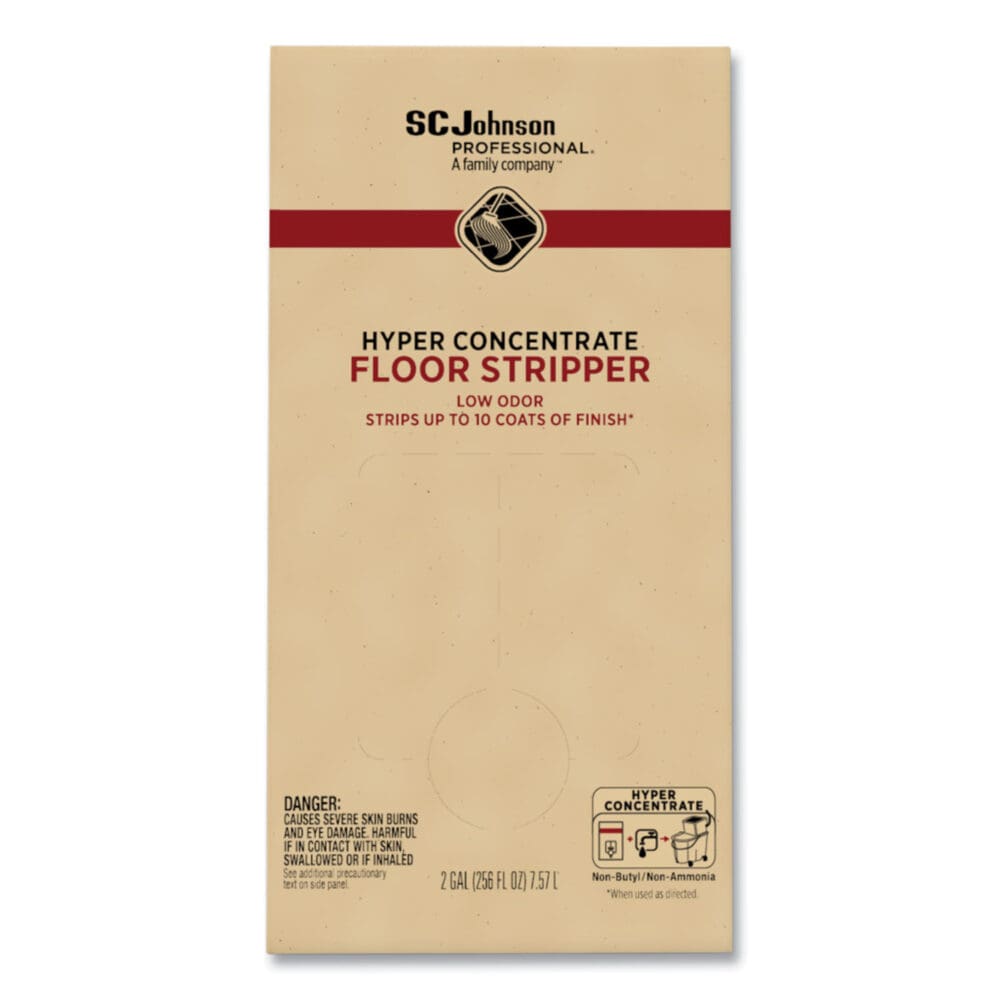 Hyper Concentrate Floor Stripper, Low Odor, 2 gal Bag-in-Box - Image 4