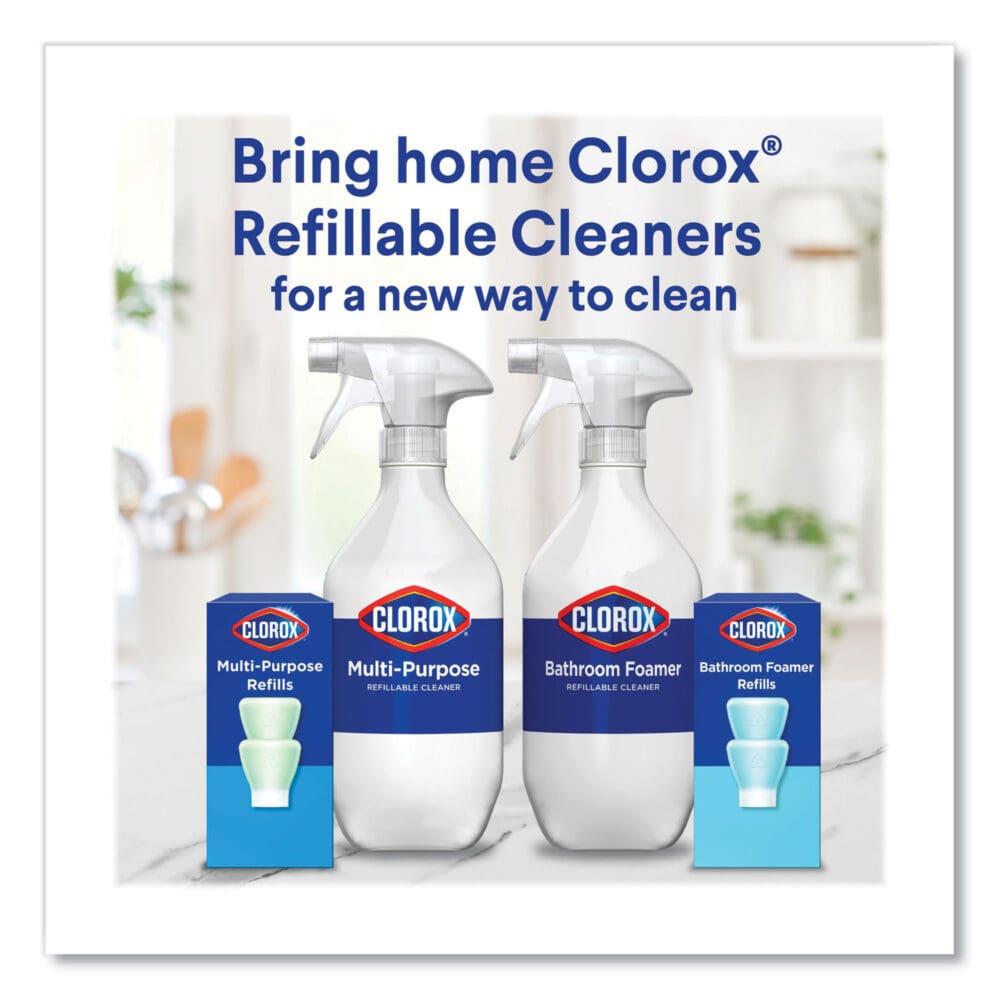 Clorox Multipurpose Degreaser Cleaner Refill Pods, Crisp Lemon Scent, 2 Pods/Box, 8 Boxes/Carton - Image 7