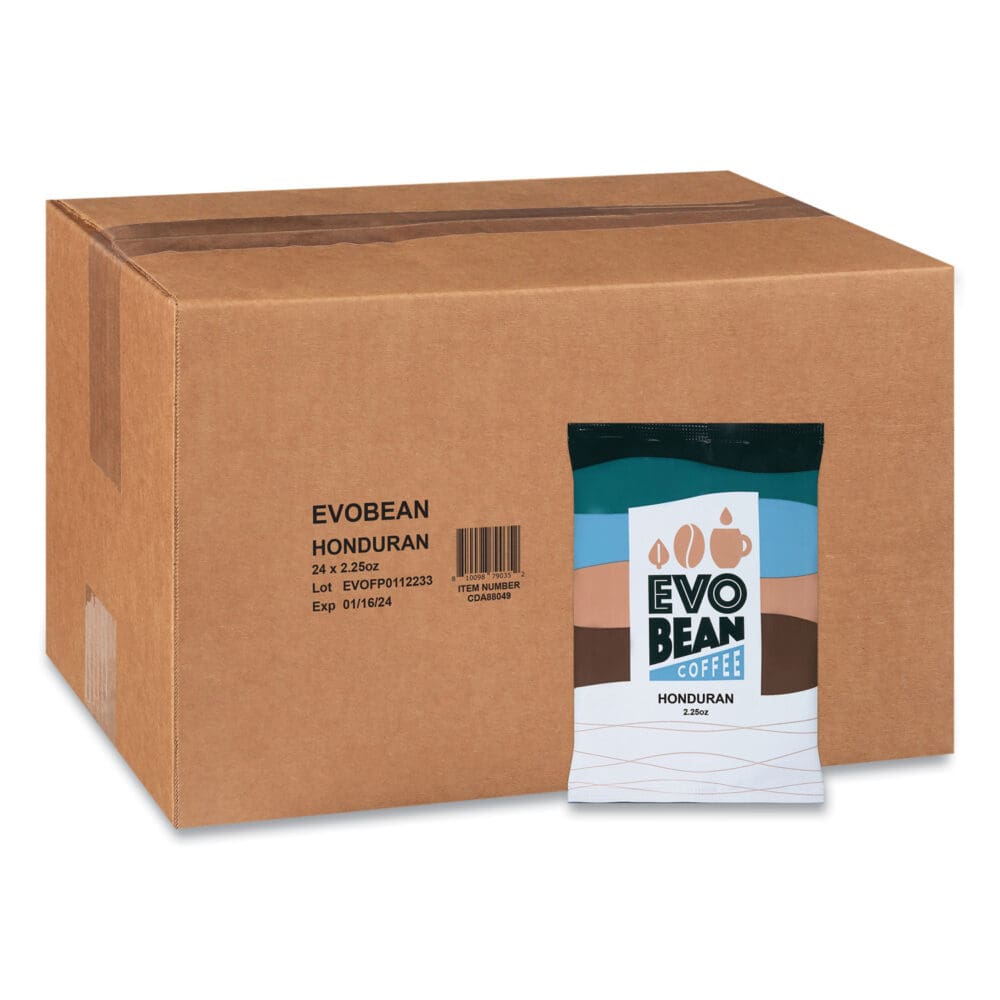 Ground Fraction Packs, Honduran, 2.25 oz, 24/Carton - Image 2