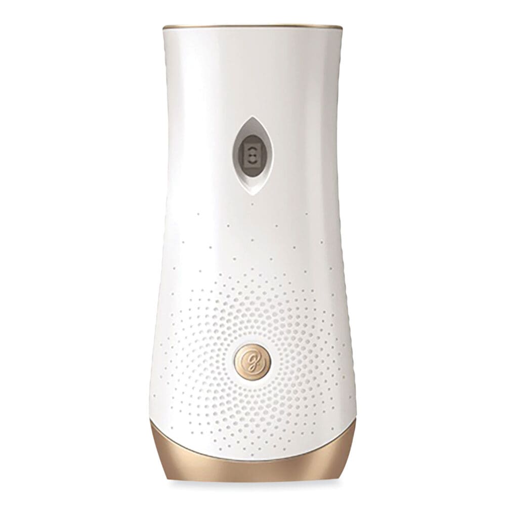 Automatic Spray Starter Kit, Spray Unit and Refill, White/Gold, Cashmere Woods - Image 4