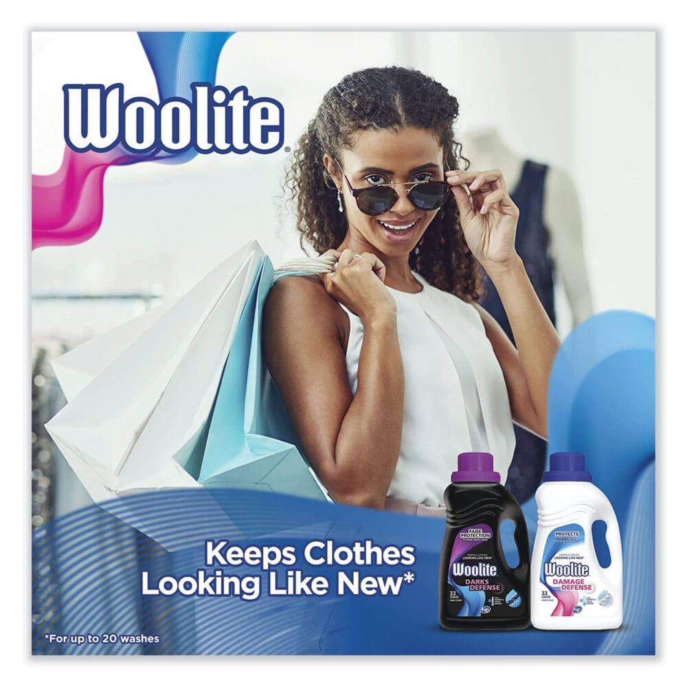 Laundry Detergent for All Clothes, Light Floral, 50 oz Bottle - Image 4