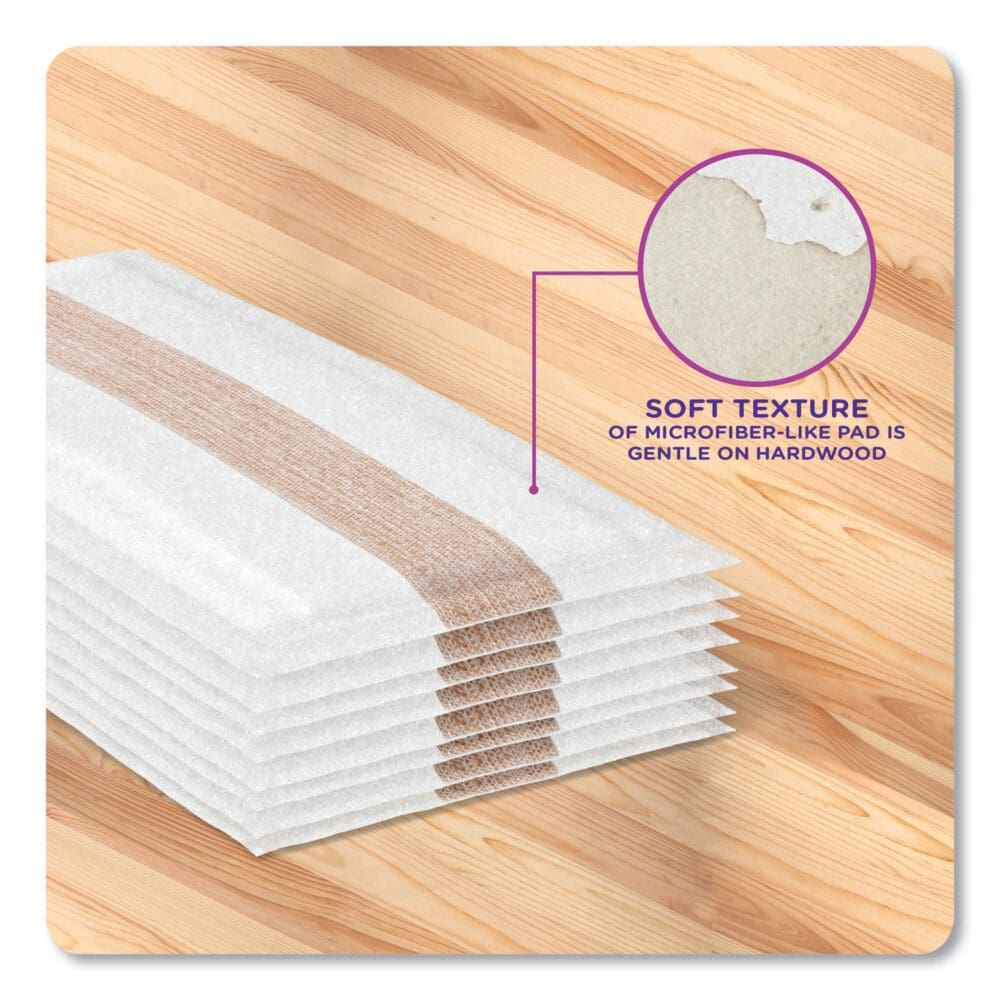 WetJet System Wood Cleaning-Solution Refill with Mopping Pads, Unscented, 1.25 L Bottle - Image 2