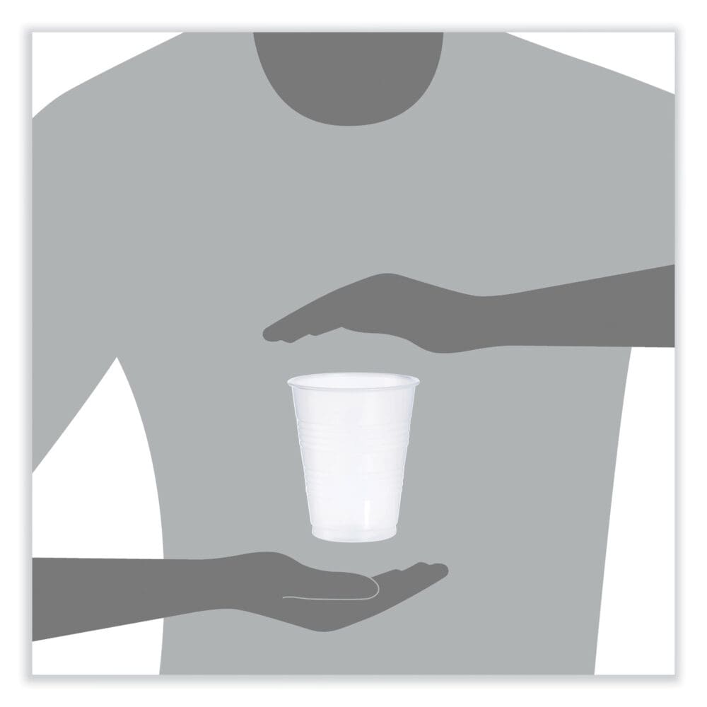 Galaxy Translucent Cups, Squat, 16 to 18 oz, 1,000/Carton - Image 4