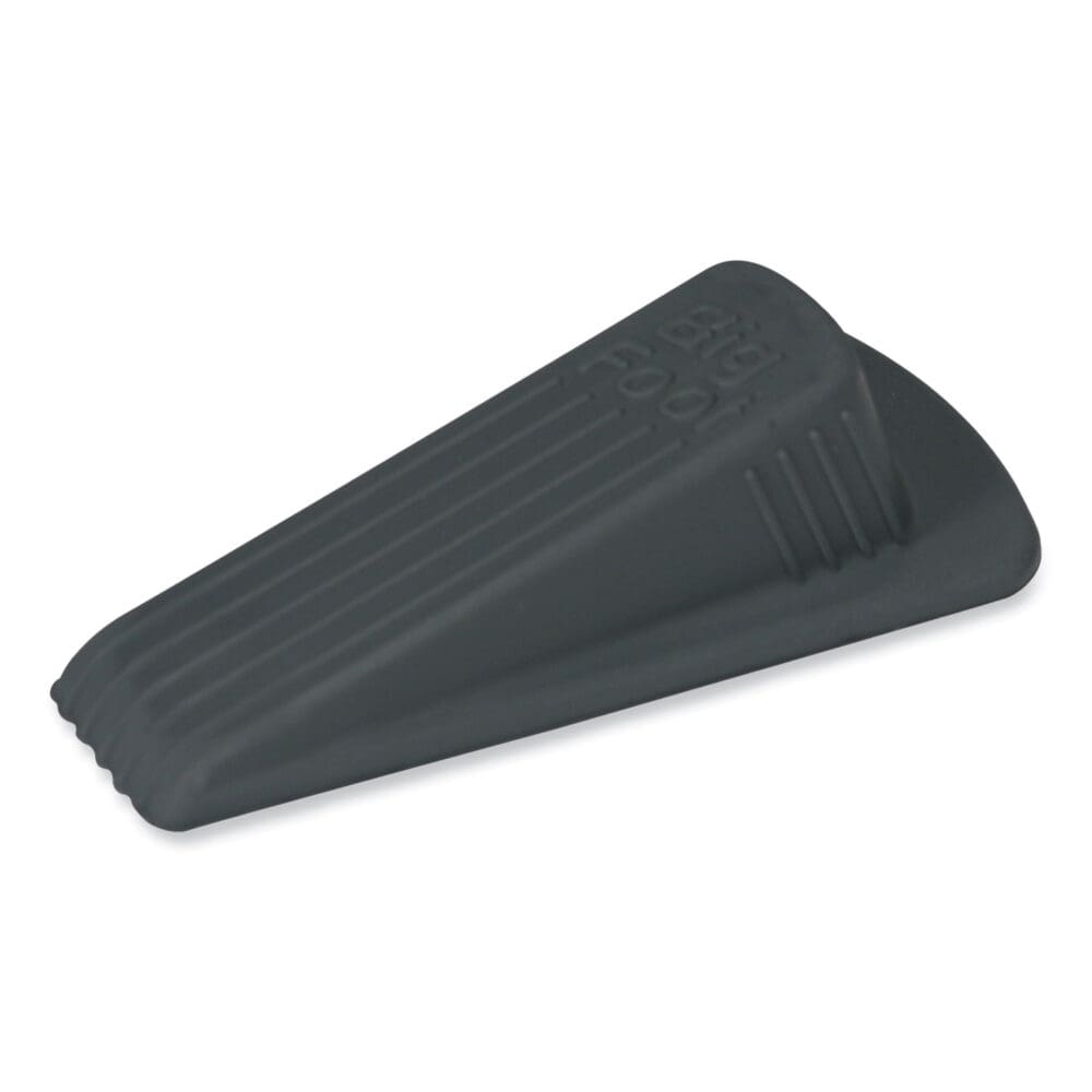 Big Foot Doorstop, No Slip Rubber Wedge, 2.25w x 4.75d x 1.25h, Gray, 2/Pack - Image 5