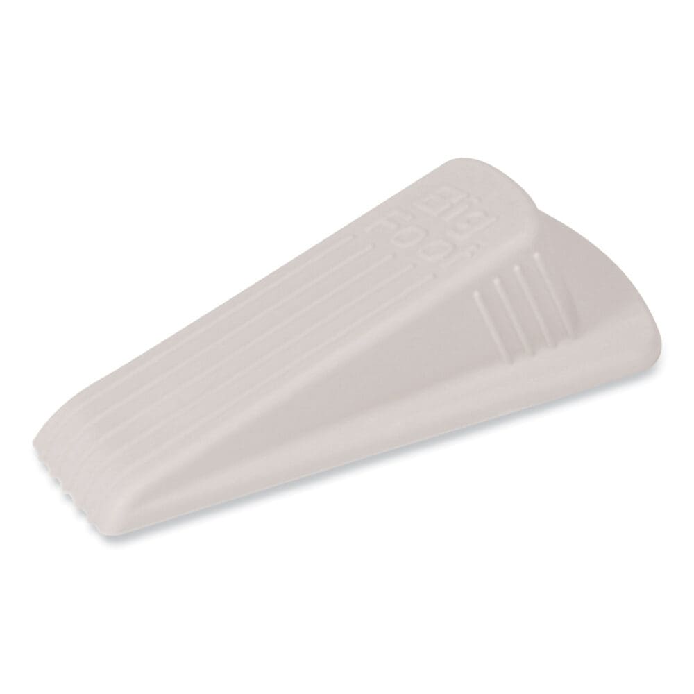 Big Foot Doorstop, No Slip Rubber Wedge, 2.25w x 4.75d x 1.25h, Beige, 2/Pack - Image 5