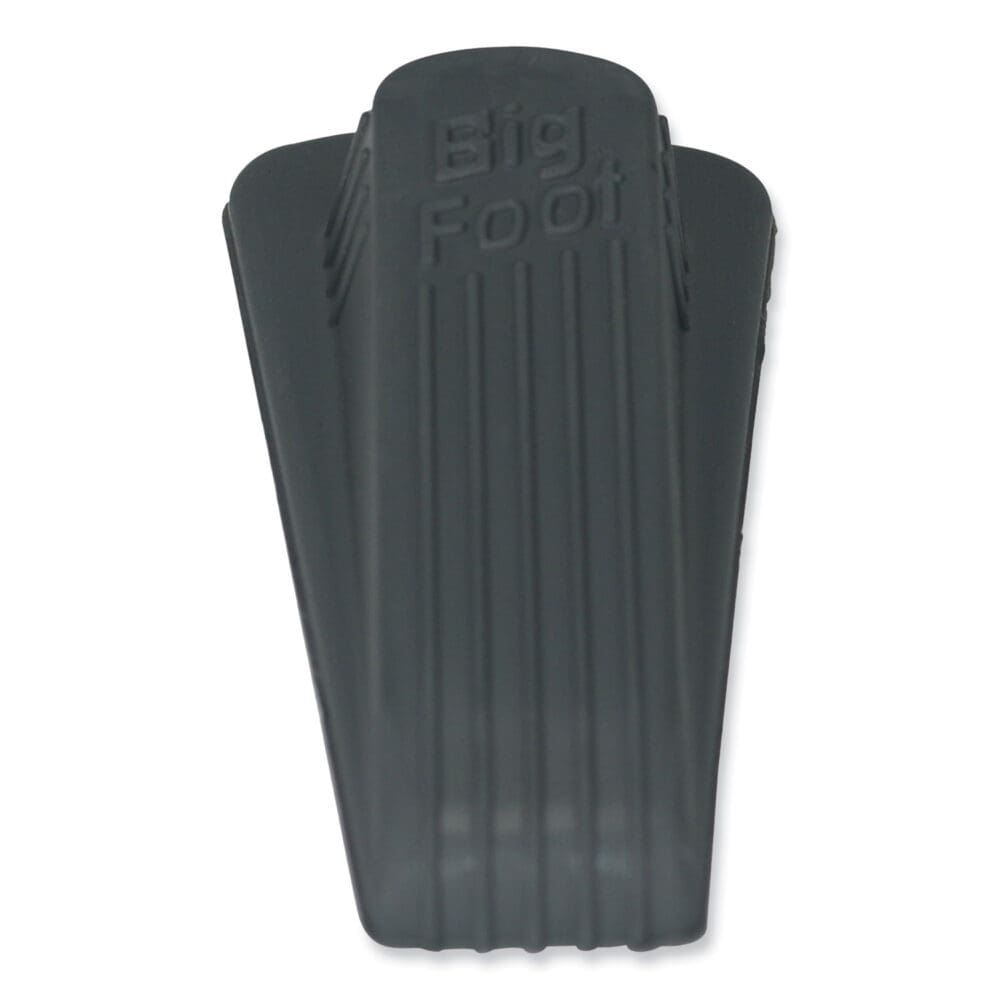 Big Foot Doorstop, No Slip Rubber Wedge, 2.25w x 4.75d x 1.25h, Gray, 2/Pack - Image 6