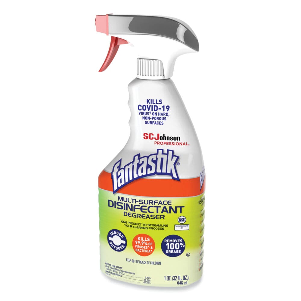 Multi-Surface Disinfectant Degreaser, Herbal, 32 oz Spray Bottle, 8/Carton - Image 4