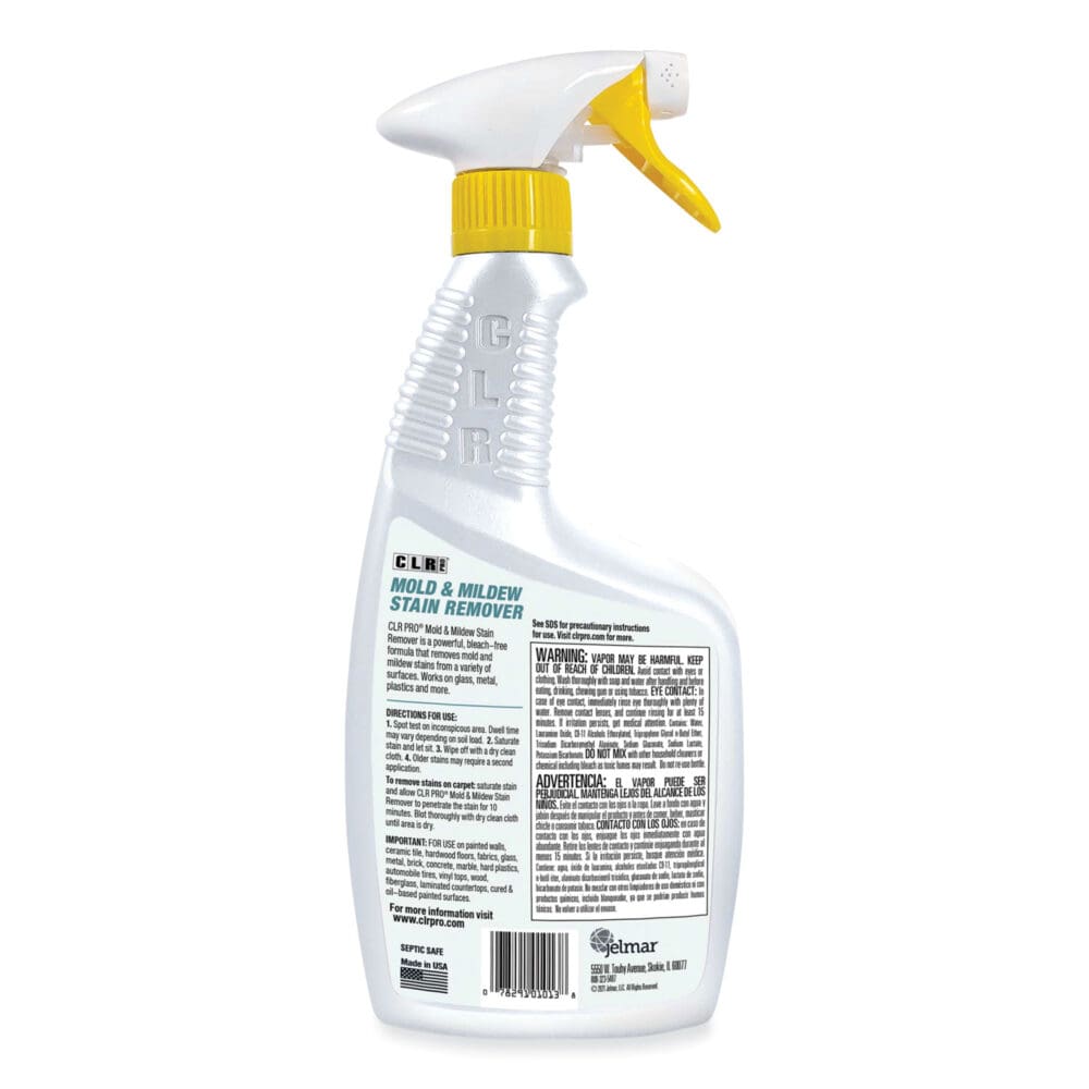 Mold and Mildew Stain Remover, 32 oz Spray Bottle, 6/Carton - Image 4