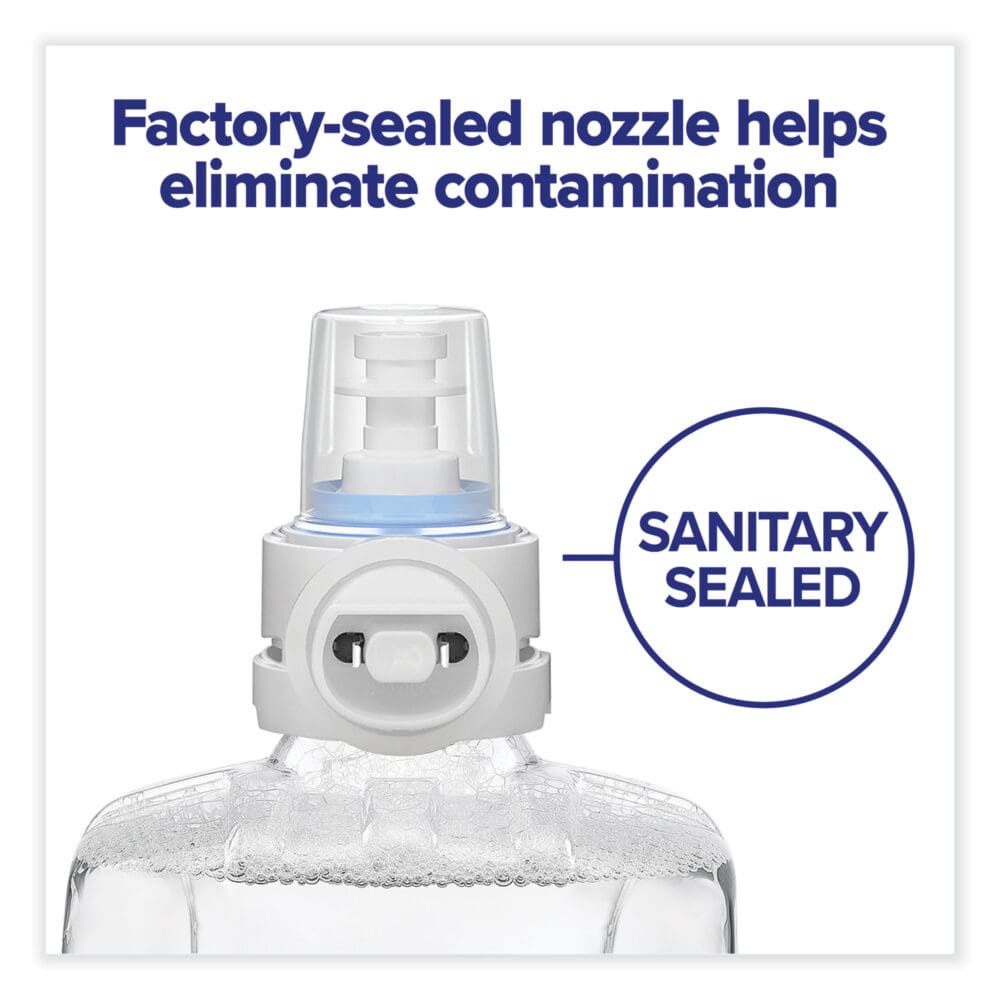 Advanced Hand Sanitizer Foam, For CS4 and FMX-12 Dispensers, 1,200 mL, Unscented, 4/Carton - Image 2